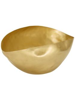 Tom Dixon Bash Vessel, Brass, Small - view 2, Gold