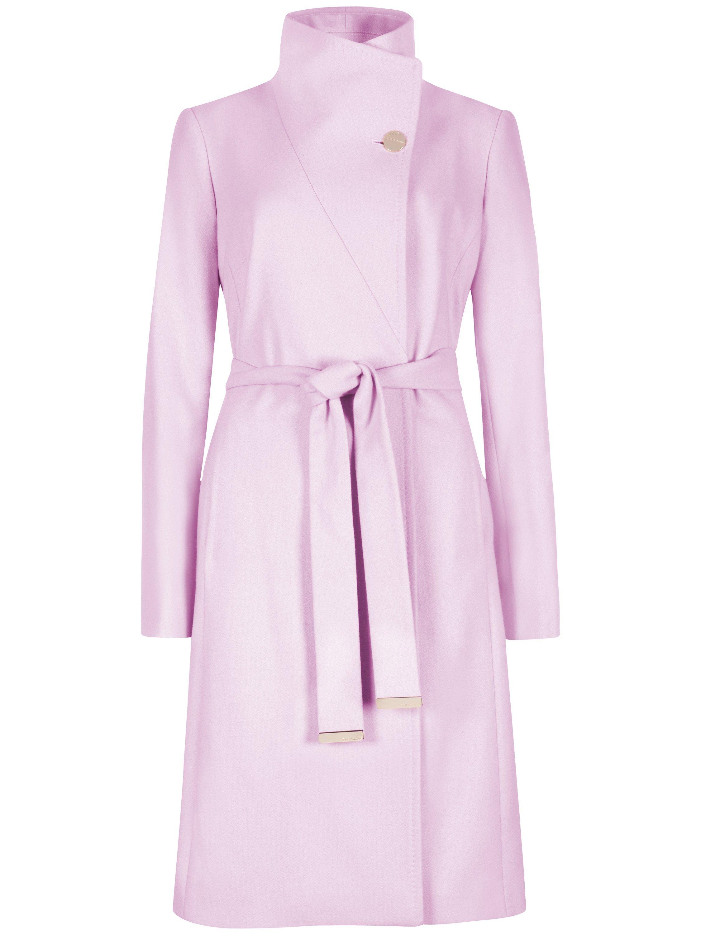 Pink ted baker coat best sale