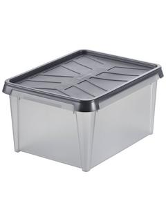SmartStore by Orthex Stackable Plastic Water Resistant Storage Box, (33L)