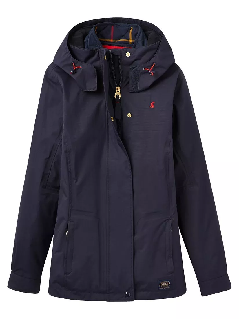 Joules Right as Rain Weatherall 3 in 1 Waterproof Parka Marine Navy