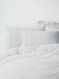 John Lewis Soft and Silky Garda Lattice Stitch Egyptian Cotton 400 Thread Count Bedding