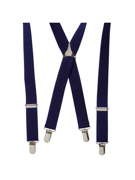 John Lewis Heirloom Collection Boys' Braces, Navy - view 2, Black