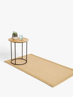 John Lewis Herringbone Jute Rug - view 2, Natural