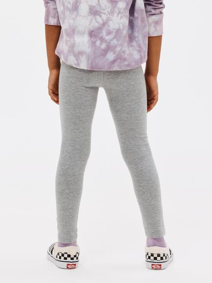 John Lewis Kids' Basic Leggings - view 2, Grey
