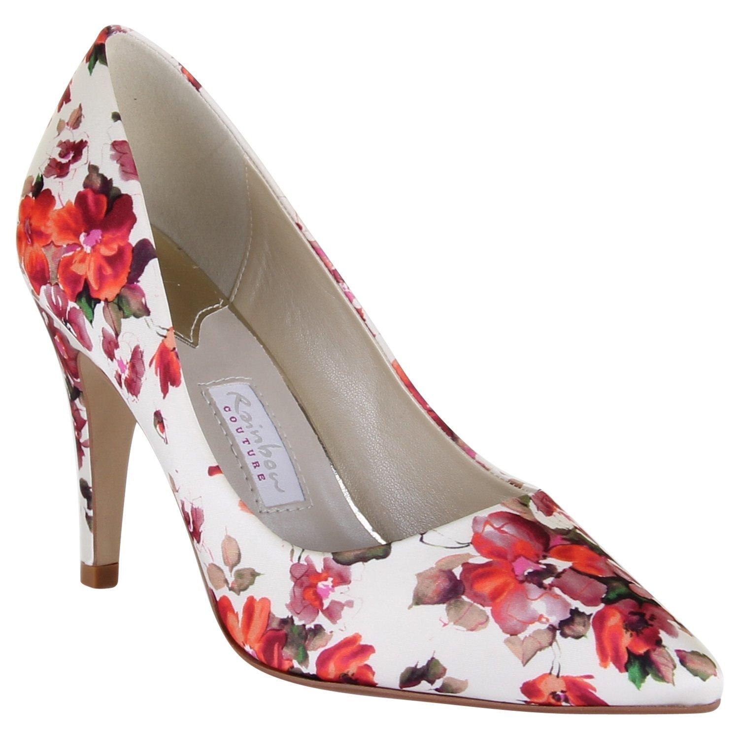 Floral court shoes shop