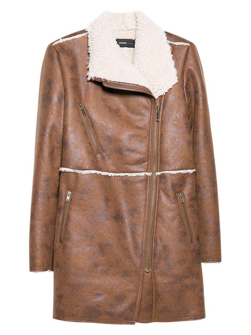 John lewis shearling coat sales