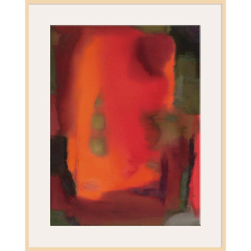 Nancy Ortenstone - Aglow, Natural Ash Framed Print