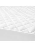 John Lewis Natural Cotton Quilted Mattress Protector