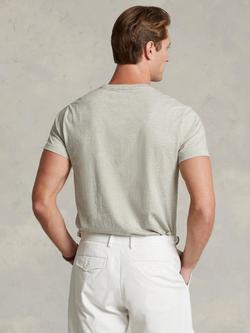 Polo Ralph Lauren Custom Slim Fit T-Shirt - view 2, New Heather Grey