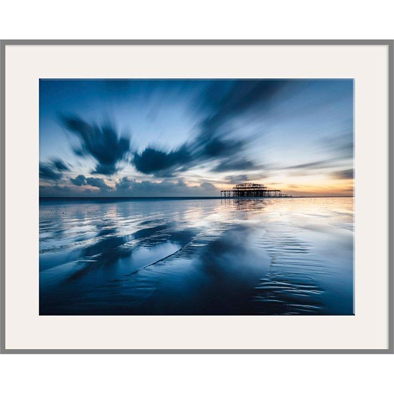 Finn Hopson - Iron Giant, Grey Framed Print