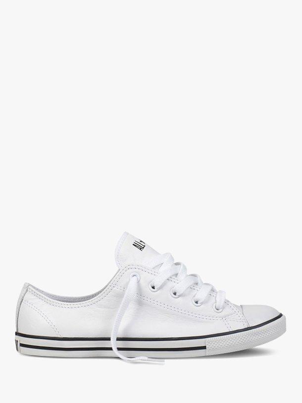Converse Chuck Taylor All Star Women s Dainty Leather Trainers White