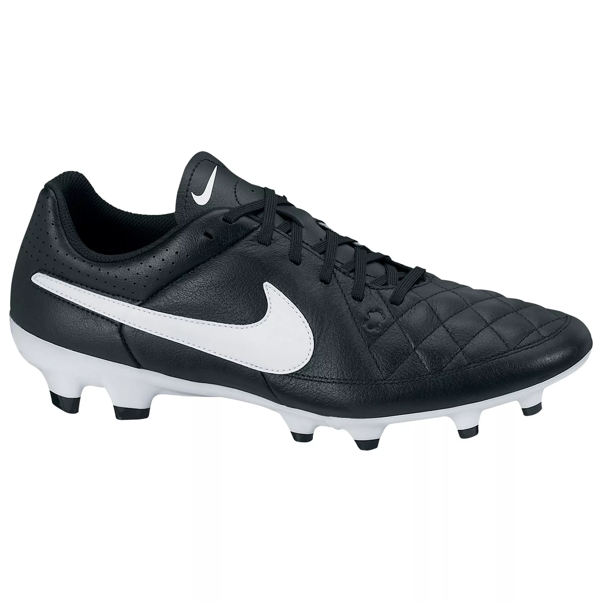 Nike football boots leather on sale