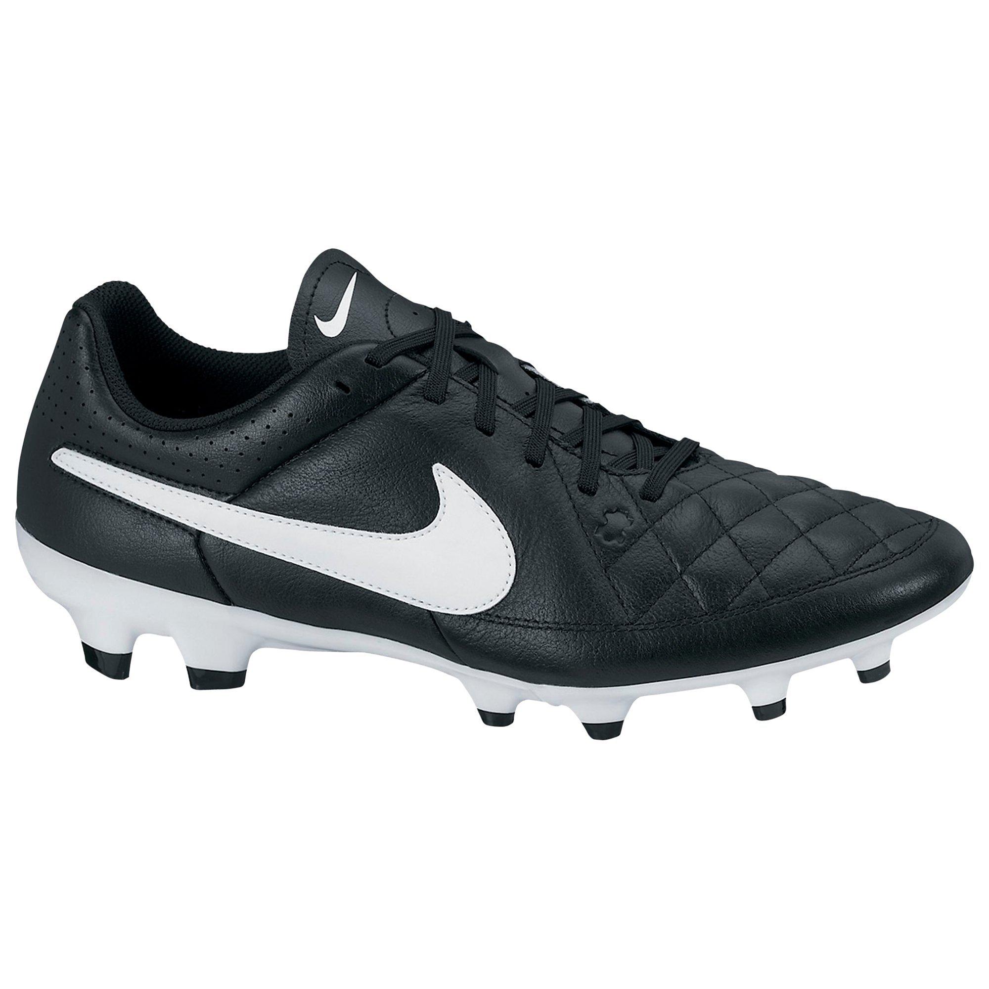 Black and white nike football boots online