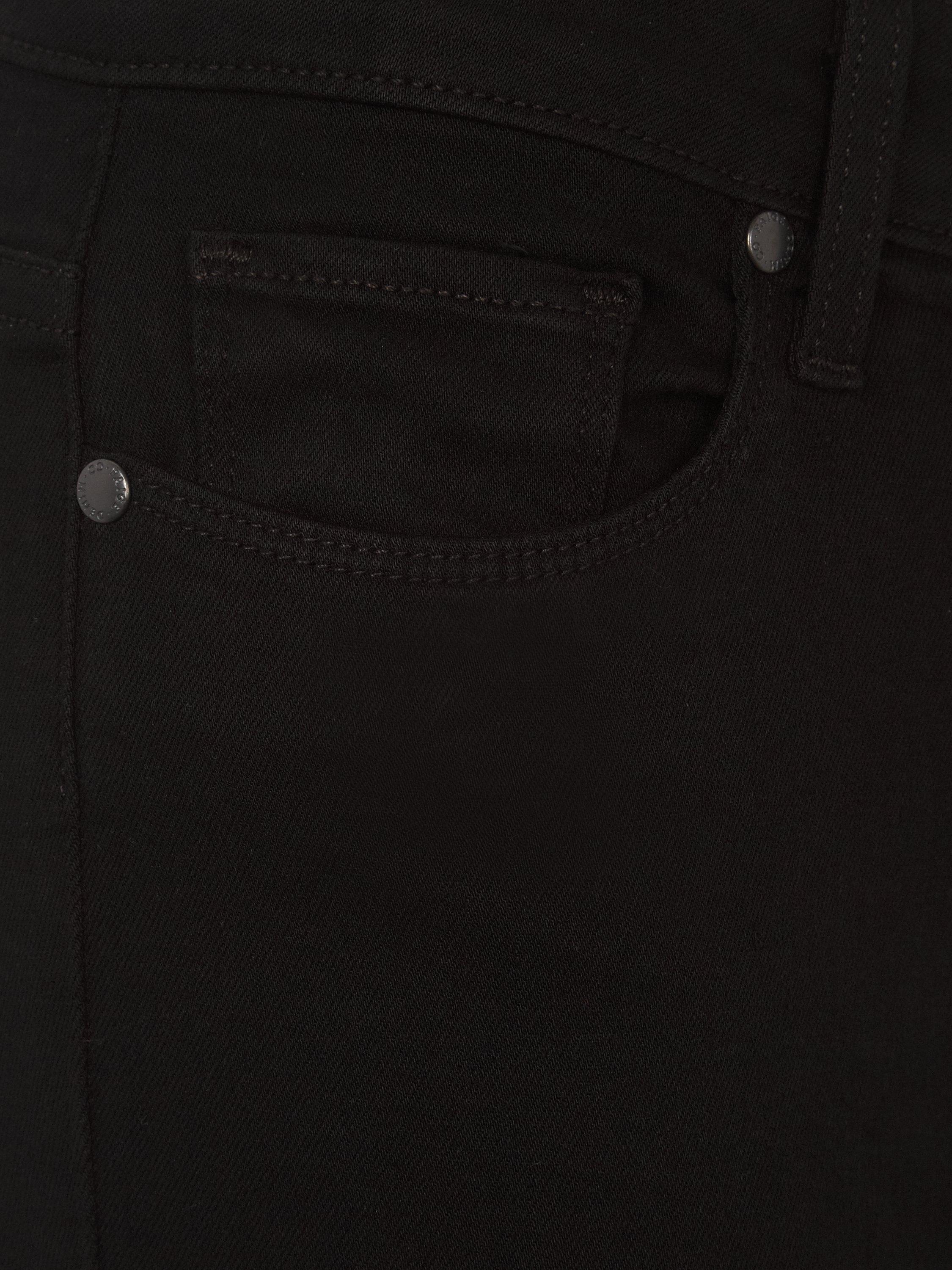 Product image 6 of 6, which shows PAIGE Margot High Rise Ultra Skinny Jeans, Black Shadow, 25