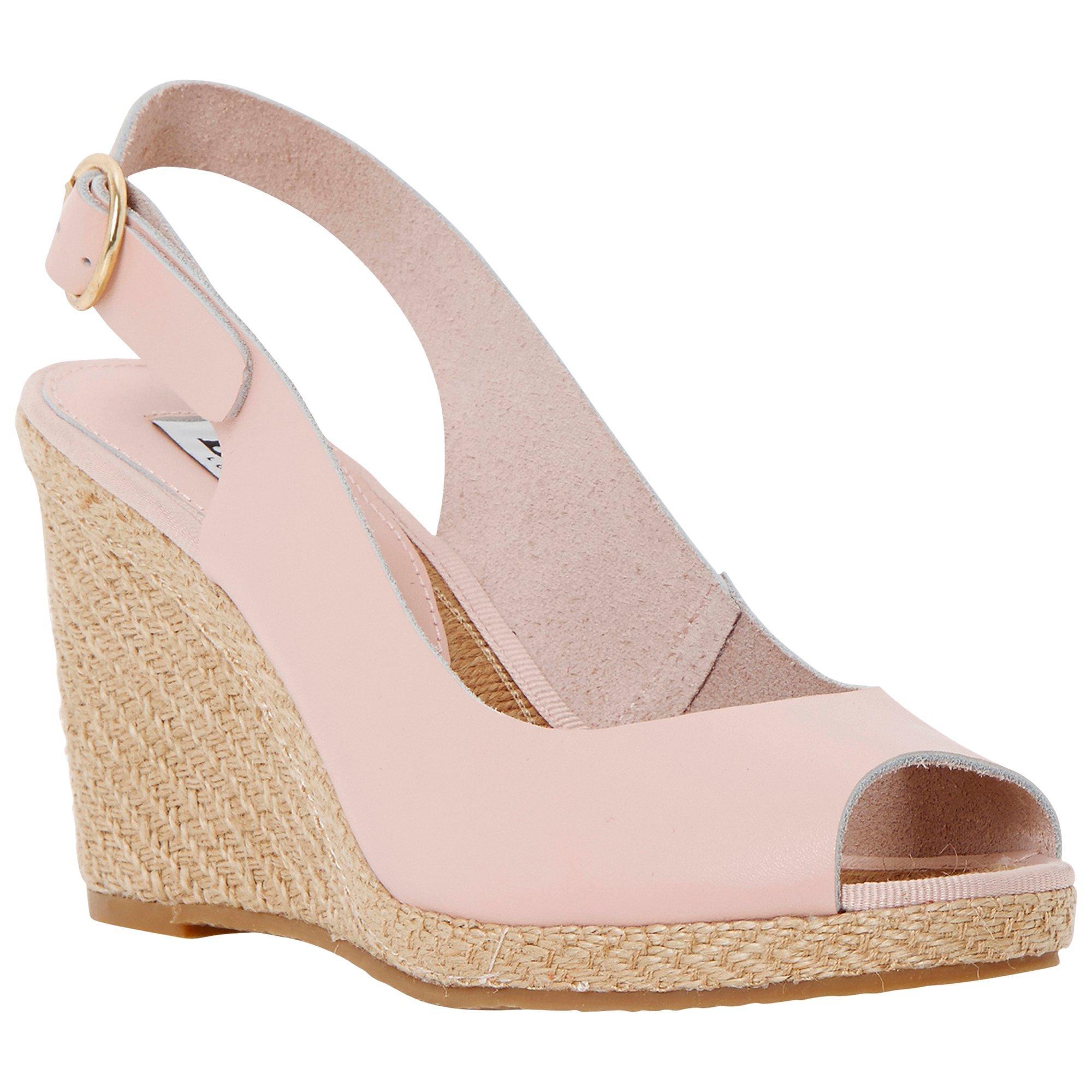 Peep toe slingback espadrille platform sandals online