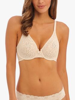 Wacoal Halo Lace Underwired Bra, Nude