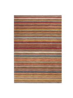John Lewis Russet Multistripe Rug, Multi