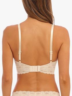 Wacoal Halo Lace Non Wired Bralette - view 2, Nude
