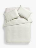 John Lewis Soft and Silky Treviso Cotton Duvet Covers and Pillowcases, Cream