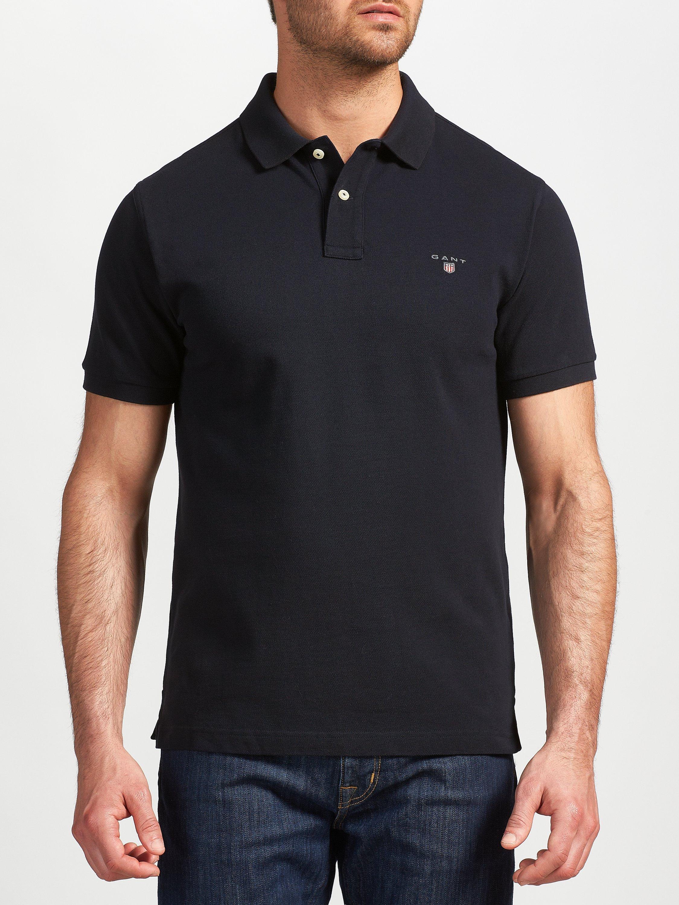 GANT Solid Pique Polo Shirt