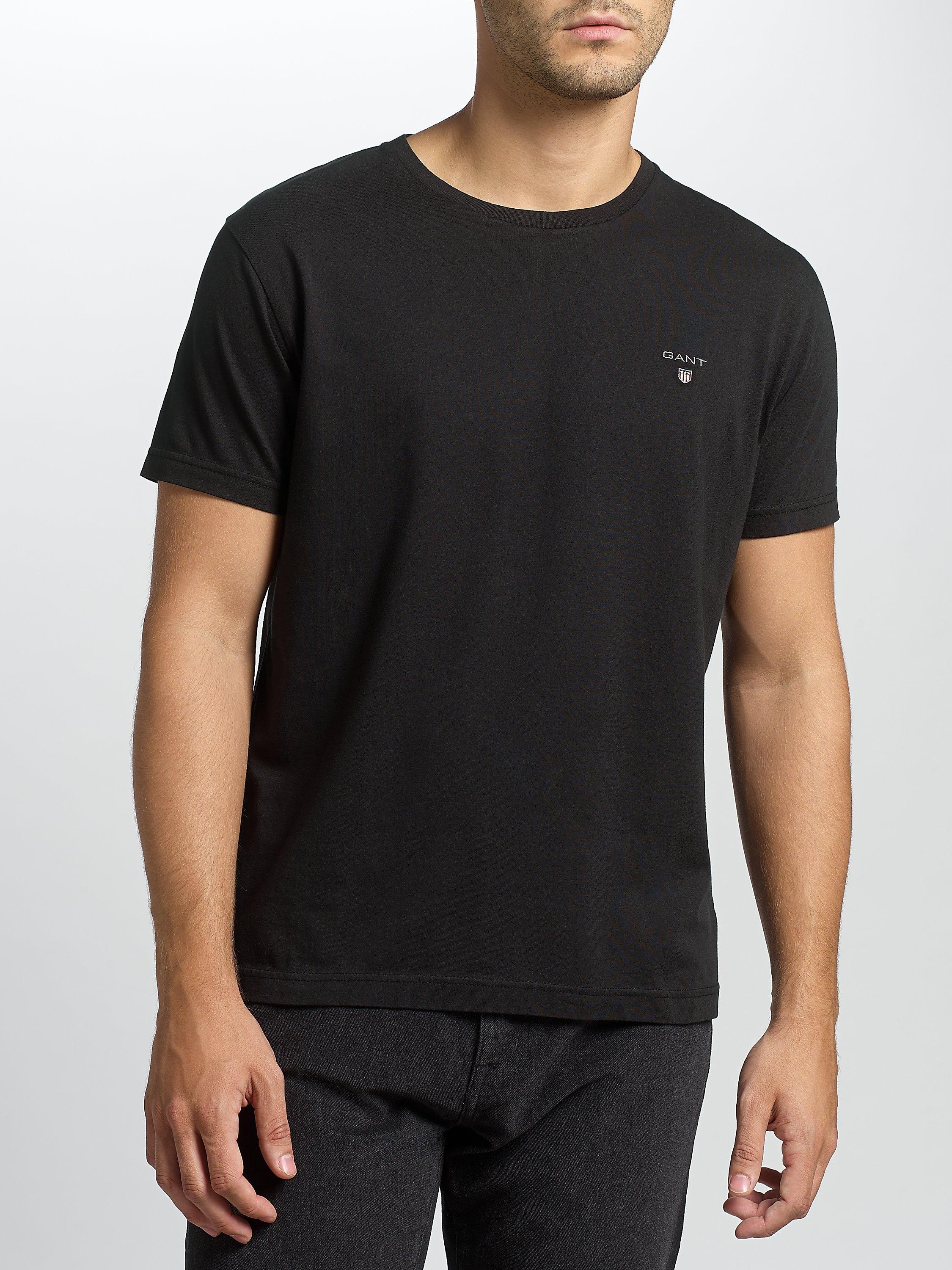 GANT Cotton Crew Neck T-Shirt