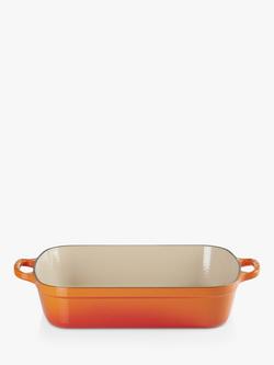Le Creuset Signature Cast Iron Roaster - view 2, Volcanic