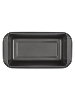 John Lewis Classic Non-Stick Carbon Steel Loaf Tin, 1lb - view 2, Black