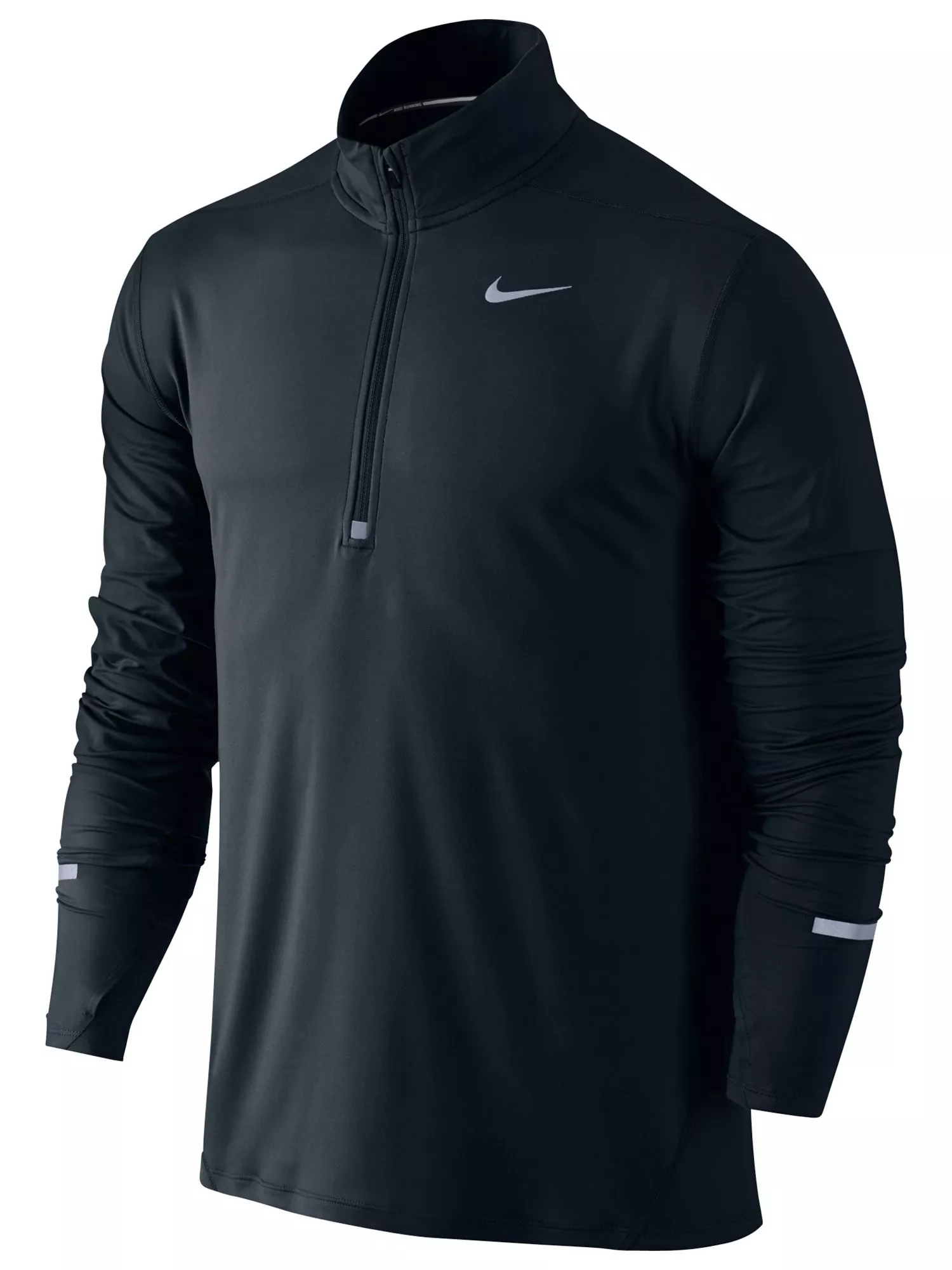 Nike half zip long sleeve running top best sale