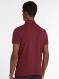 Barbour Tartan Pique Polo Shirt, Ruby