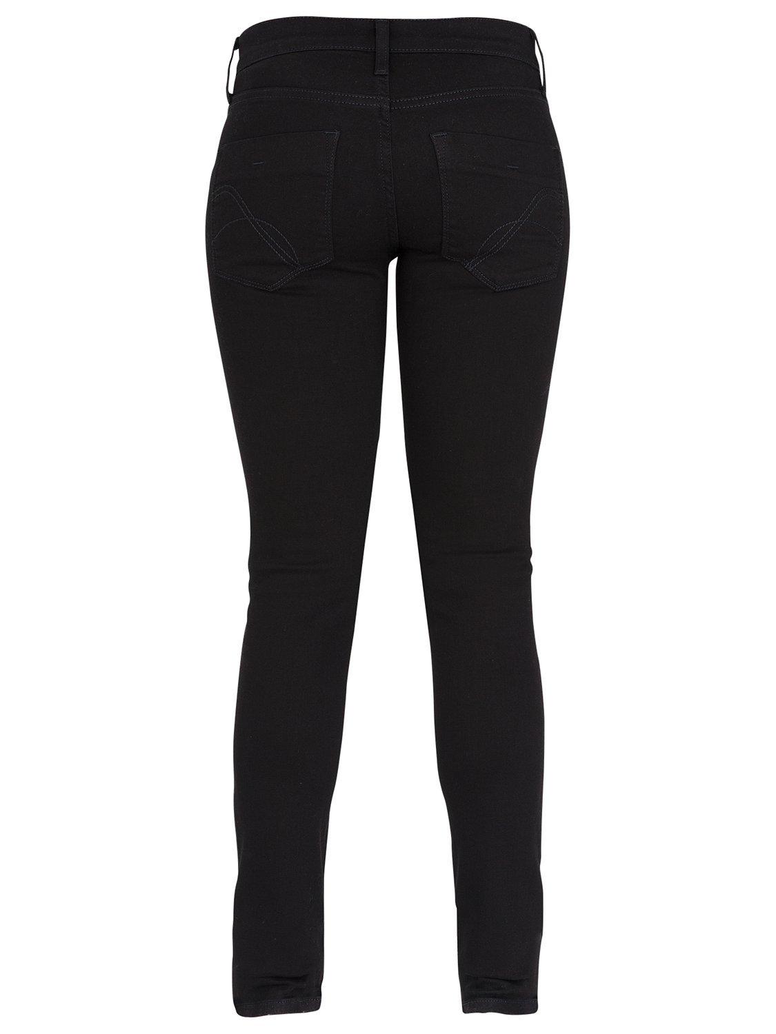 Product image 2 of 2, which shows French Connection Skinny Stretch Denim Jeans, Black, 8