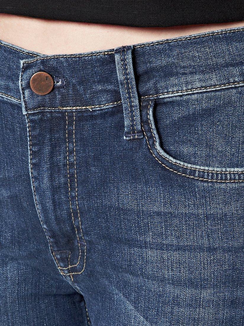 Product image 3 of 5, which shows French Connection Skinny Stretch Rebound Denim Jeans, Rinse, 10