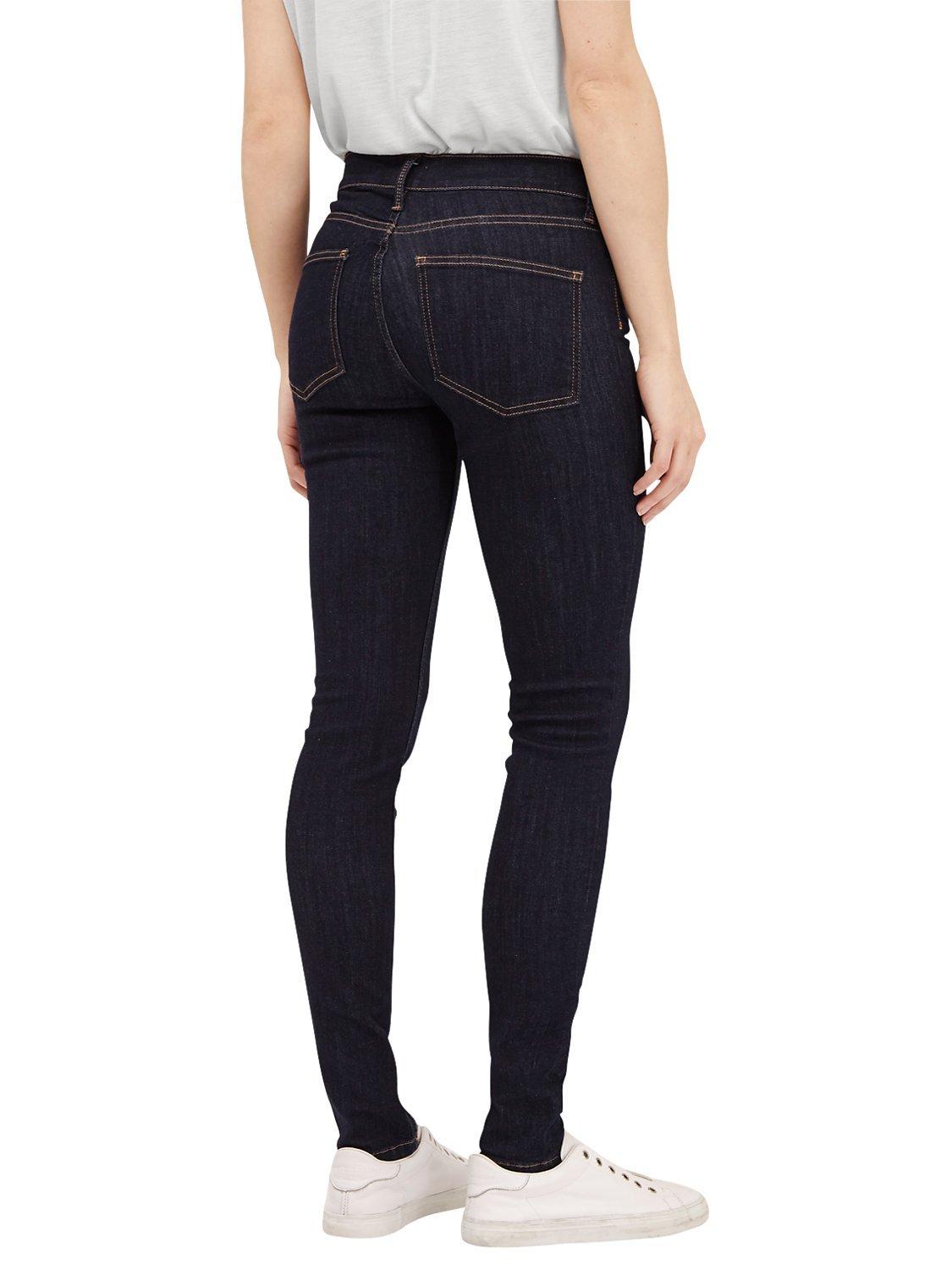 Product image 5 of 5, which shows French Connection Skinny Stretch Rebound Denim Jeans, Rinse, 10