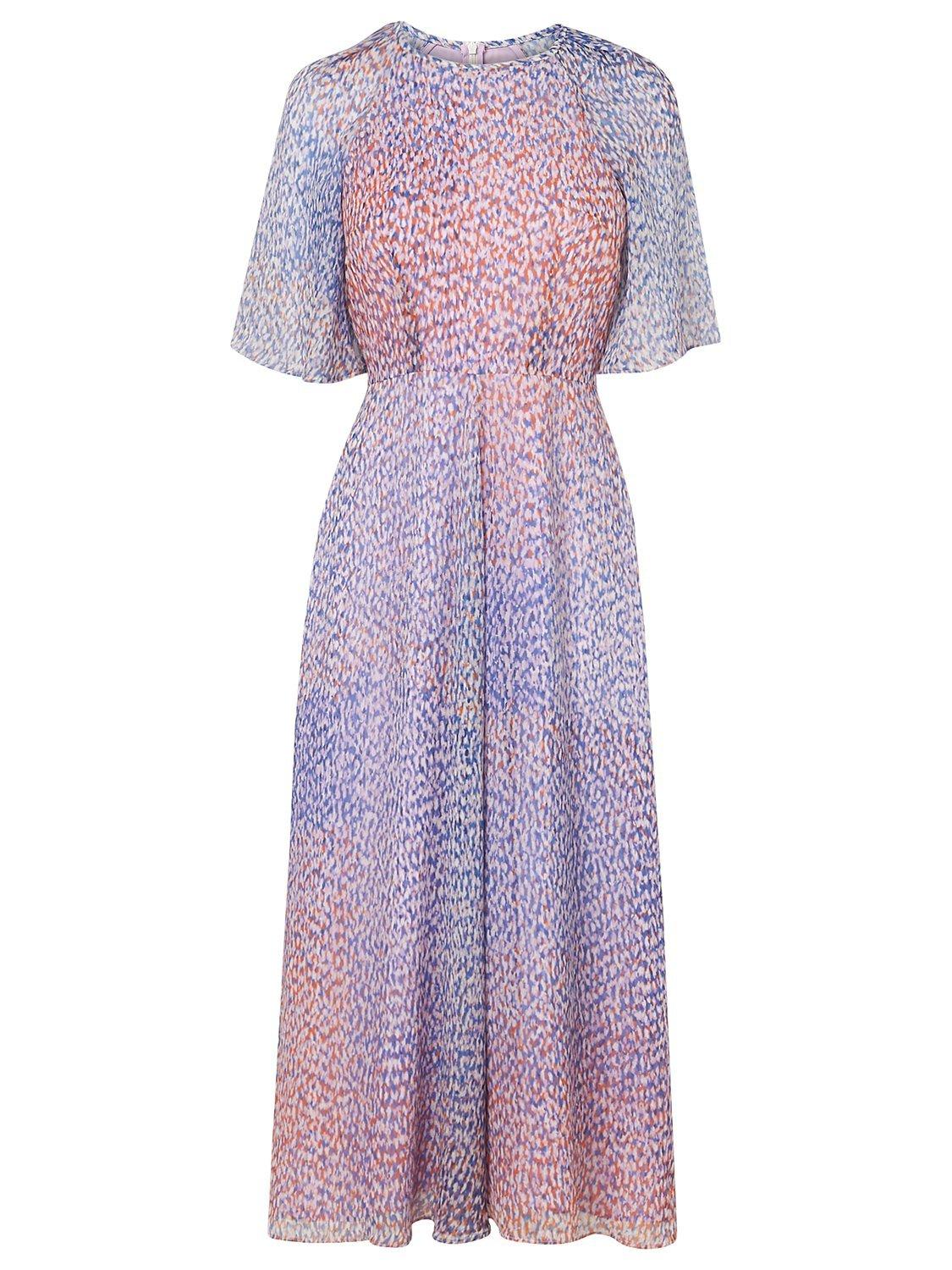 L.K. Bennett Madison Chiffon Print Dress, Multi