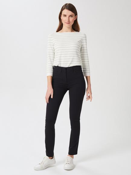 Hobbs Regular Amanda Jeans, Navy