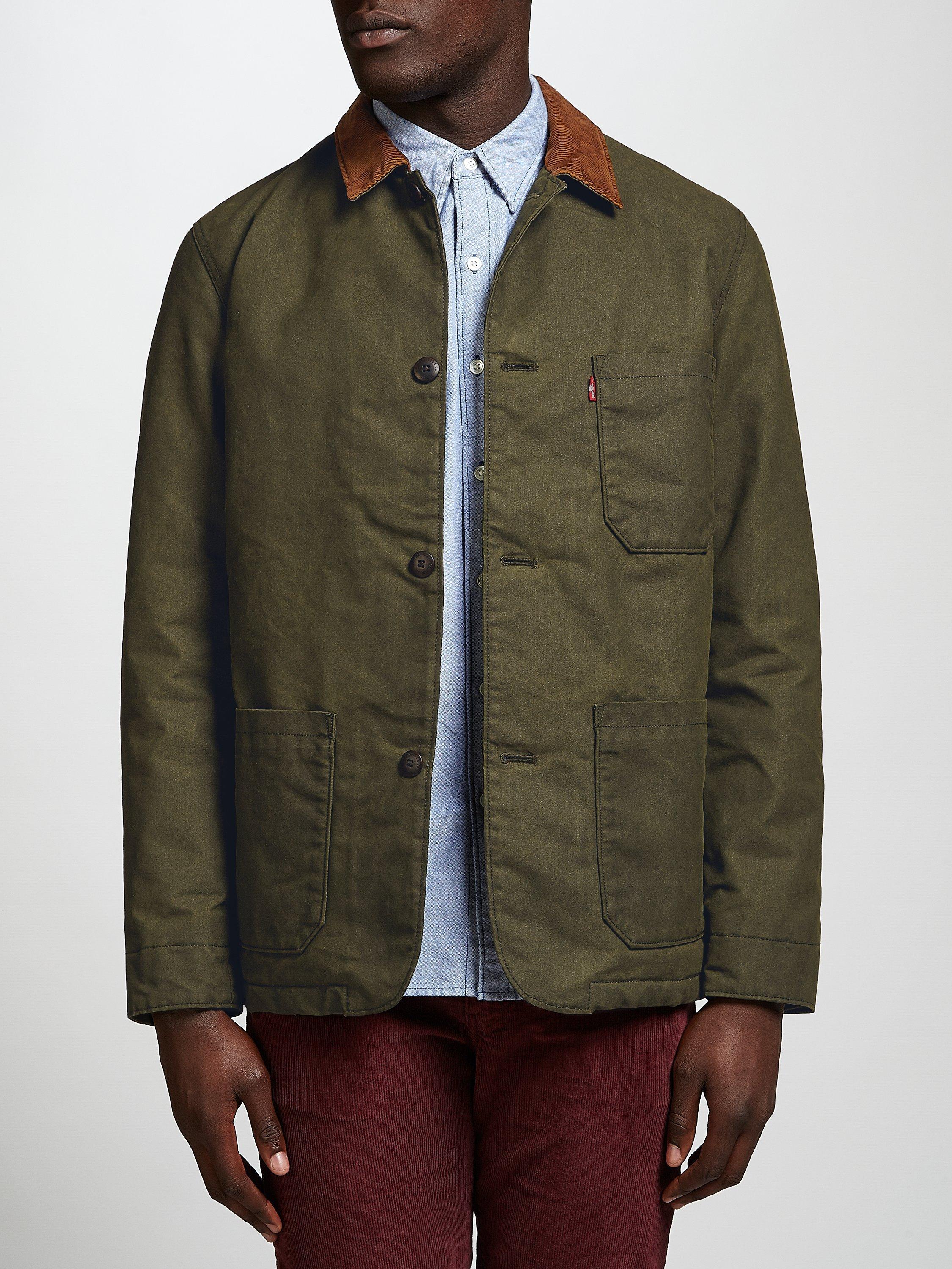 Levis engineer jacket green fashion