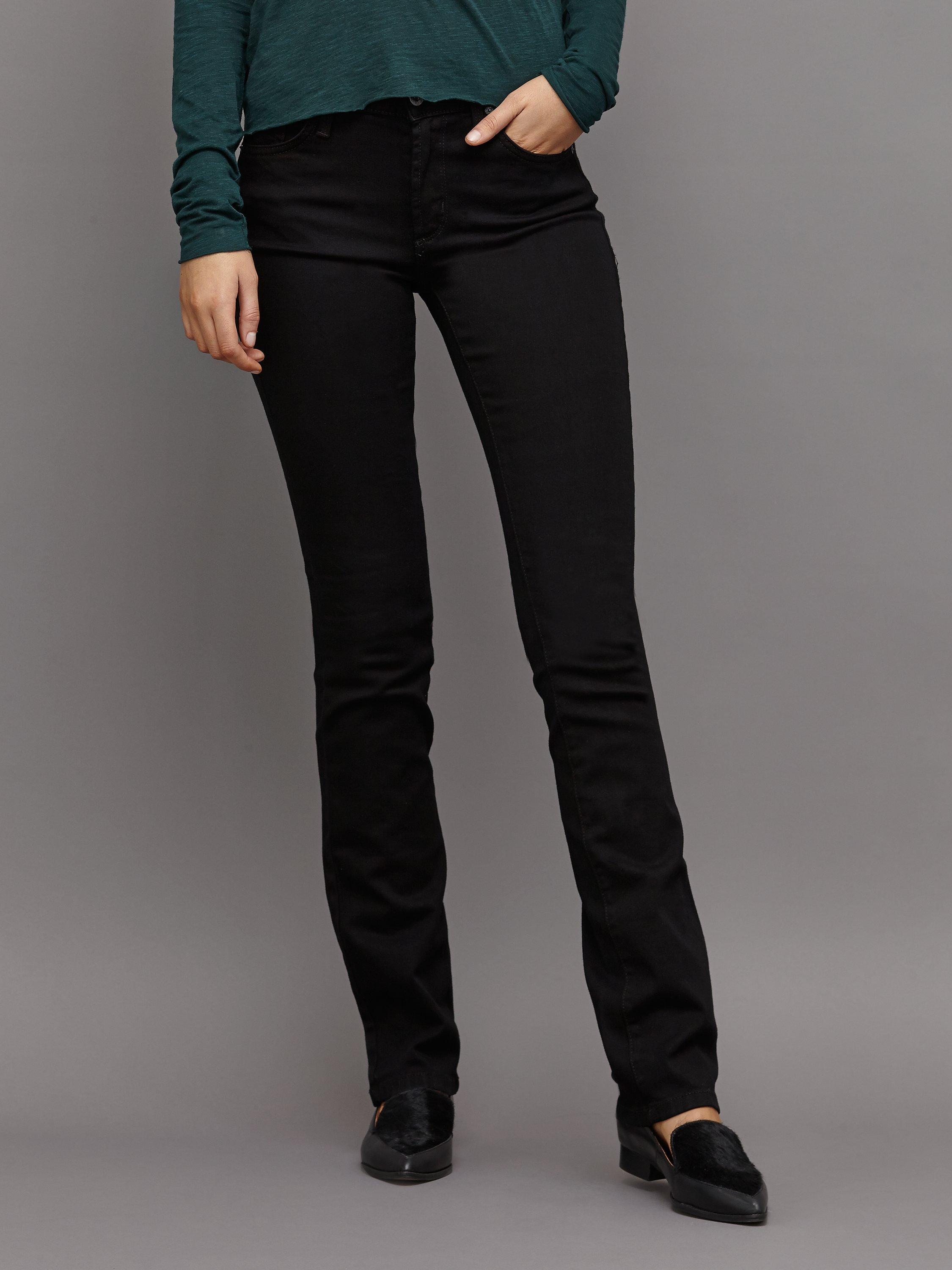 James Jeans Hunter Straight Jeans, Black Clean