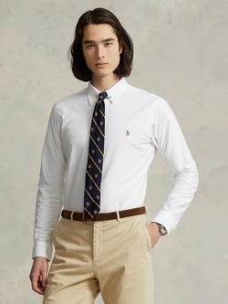 Polo Ralph Lauren Slim Fit Oxford Shirt, White