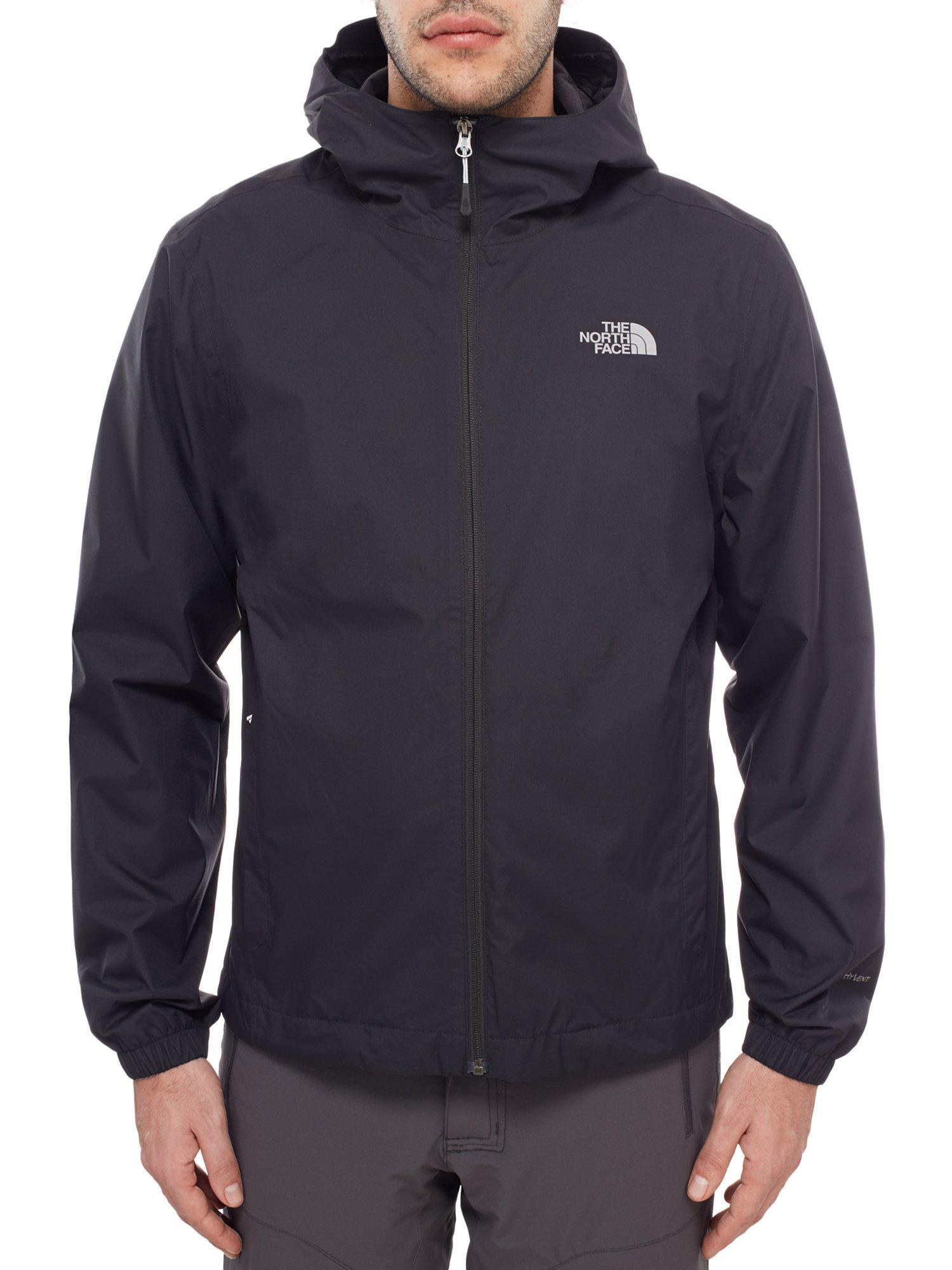 The North Face Quest Men's Waterproof Jacket, Black, S