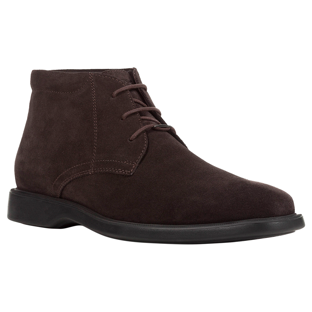 Product image 2 of 7, which shows Geox  Brayden Amphibiox Waterproof Leather Chukka Boots, Coffee, 6