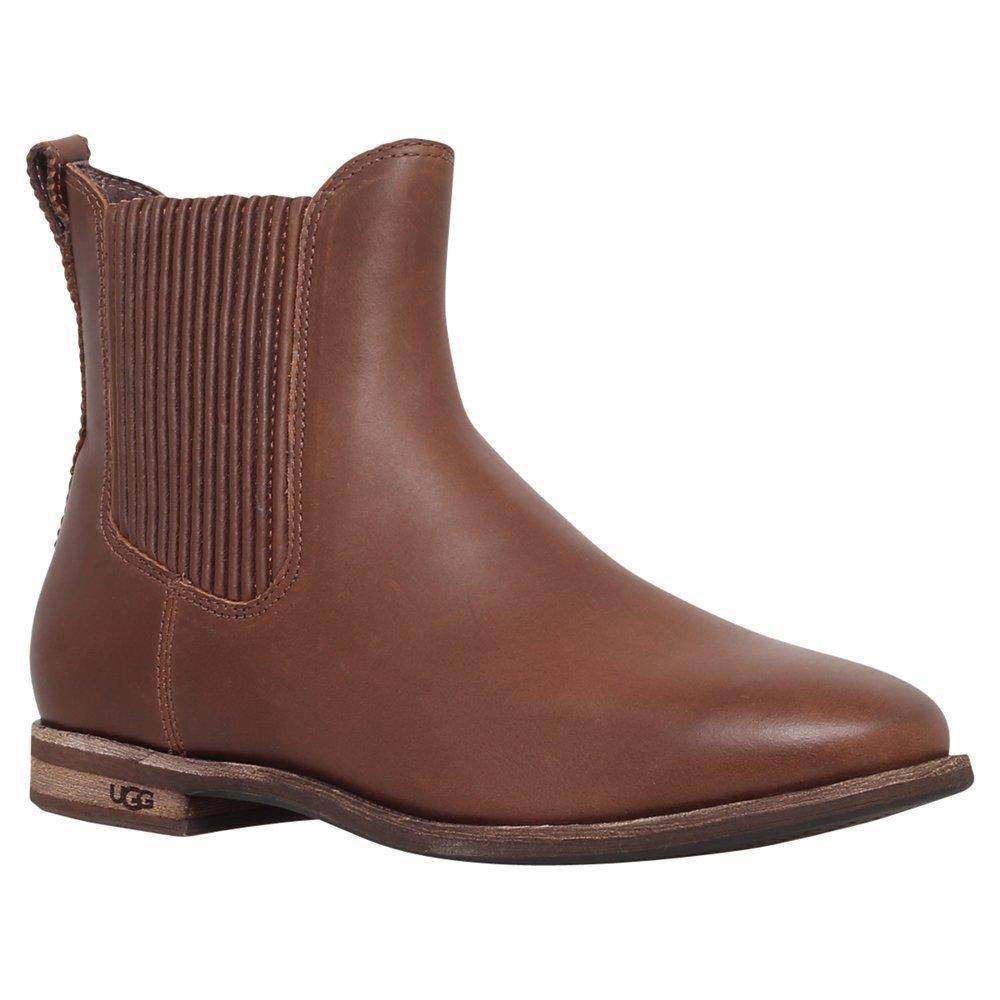 UGG Joey Women's Chelsea Boots, Brown Leather