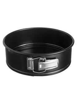 John Lewis Professional Non-Stick Springform Cake Tin, Black