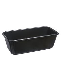 John Lewis Professional Non-Stick Carbon Steel Loaf Tin, Black