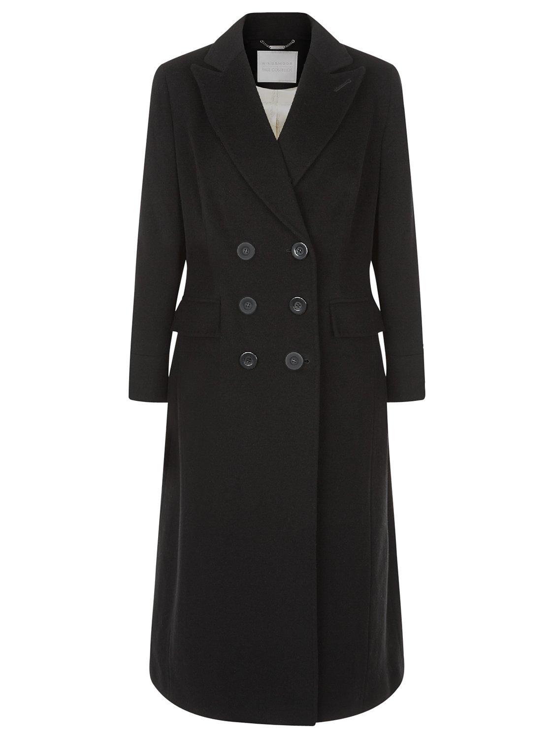 Windsmoor by Paul Costelloe London Double Breasted Coat Black