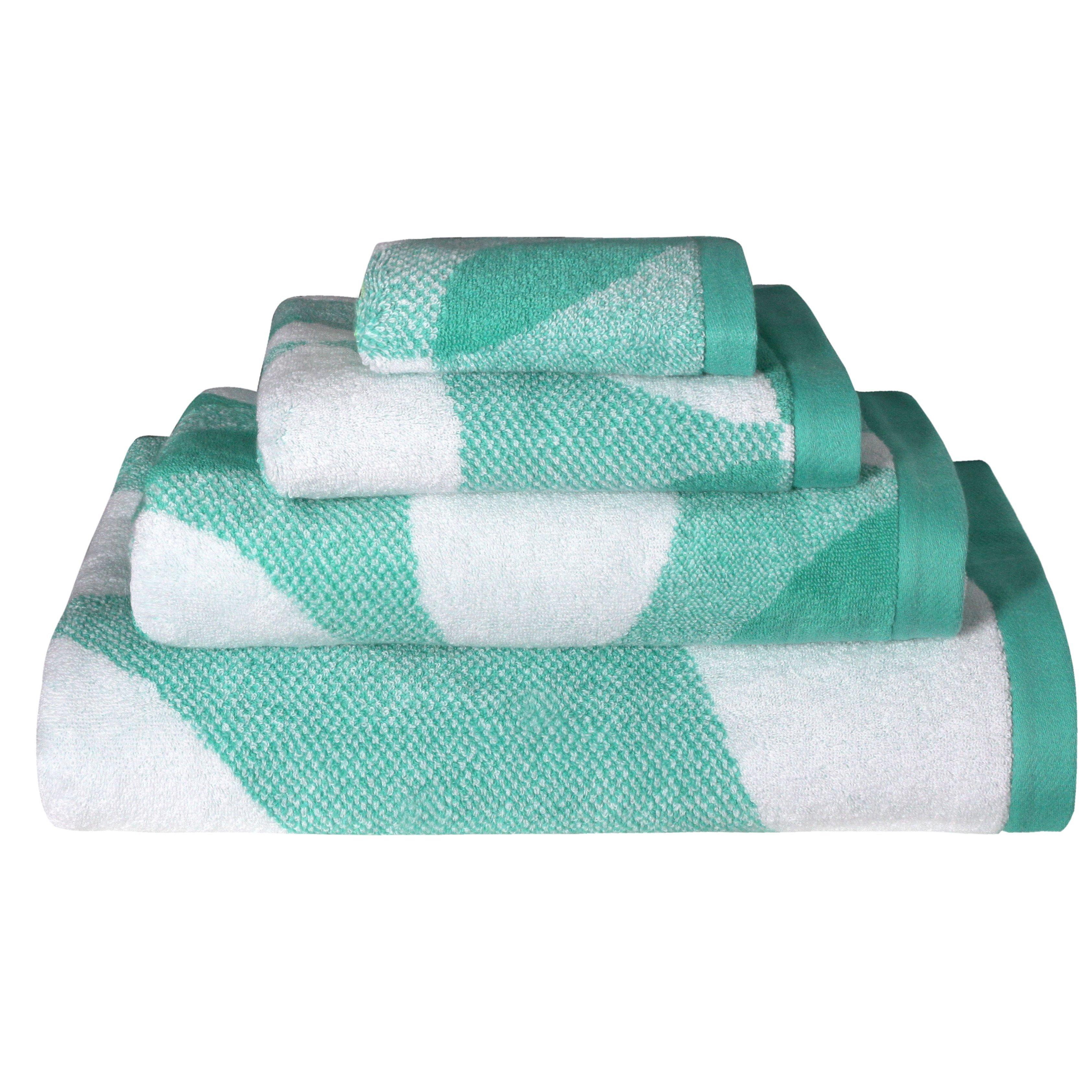 Lindsey Lang Leaf Cotton Towels