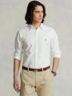 Polo Ralph Lauren Slim Fit Oxford Shirt, White