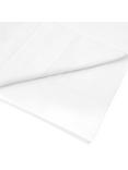 John Lewis Crisp & Fresh Egyptian Cotton 800 Thread Count Flat Sheet, White