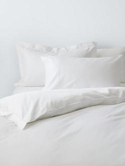 John Lewis The Ultimate Collection Luxury Egyptian Cotton Sateen 800 Thread Count Bedding, White