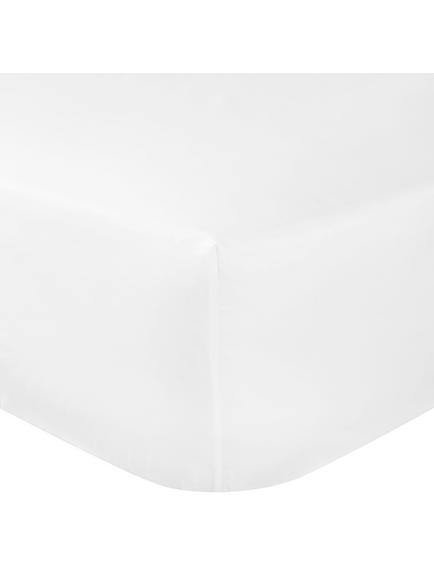 The Ultimate Collection Luxury Egyptian Cotton Sateen 1000 Thread Count Deep Fitted Sheet, White