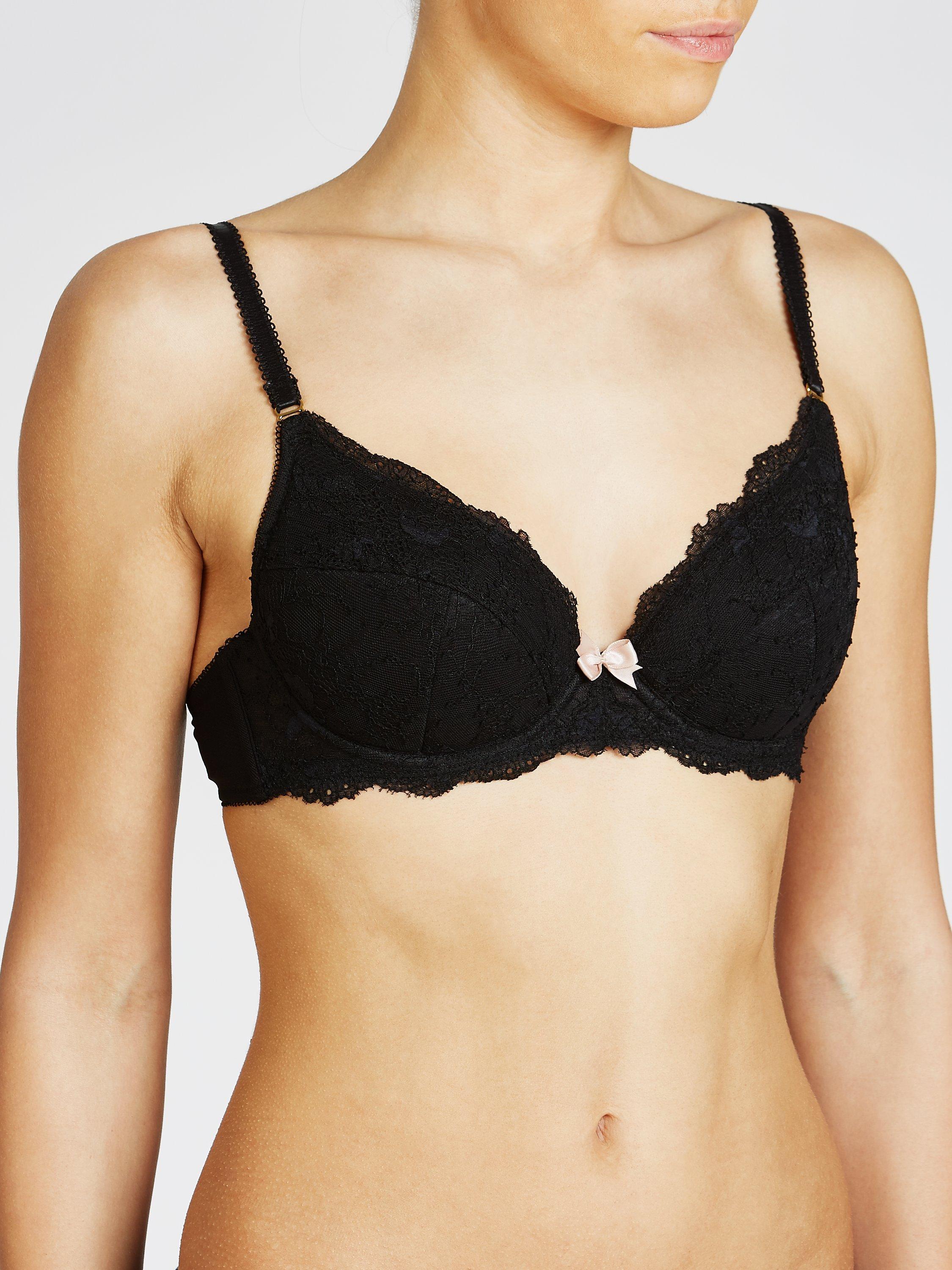 Product image 4 of 5, which shows John Lewis Lightweight Cleavage Booster, Almond