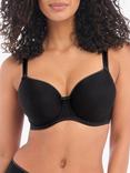 Freya Idol Moulded Balcony T-Shirt Bra, Black